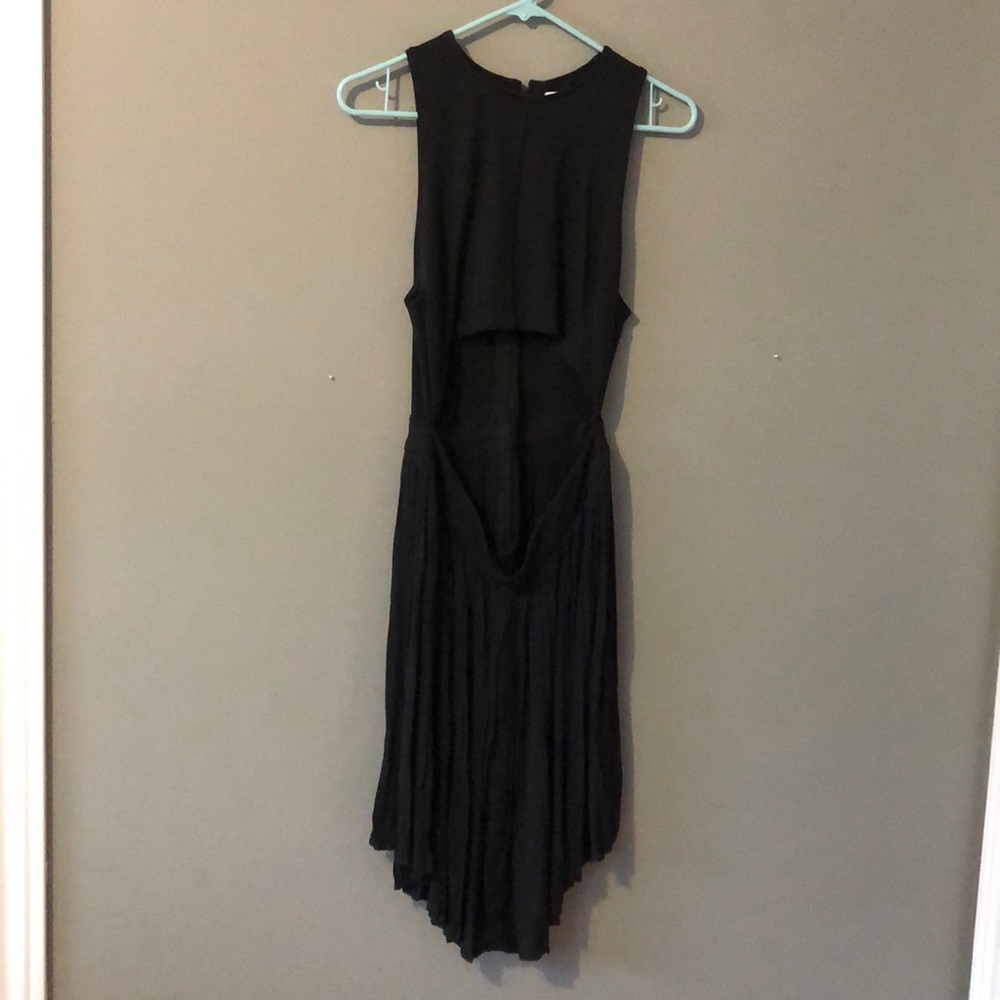 Black Midriff-baring Dress